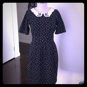 Trollied Dolly Peter Pan Collared Dress